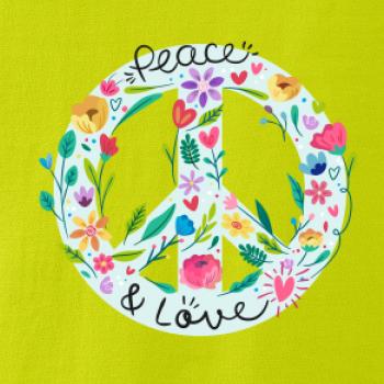Peace and love symbol Peace and love symbol