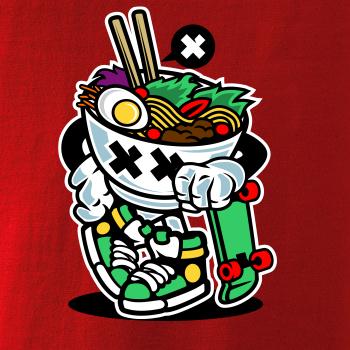 Saláťák na skejtu