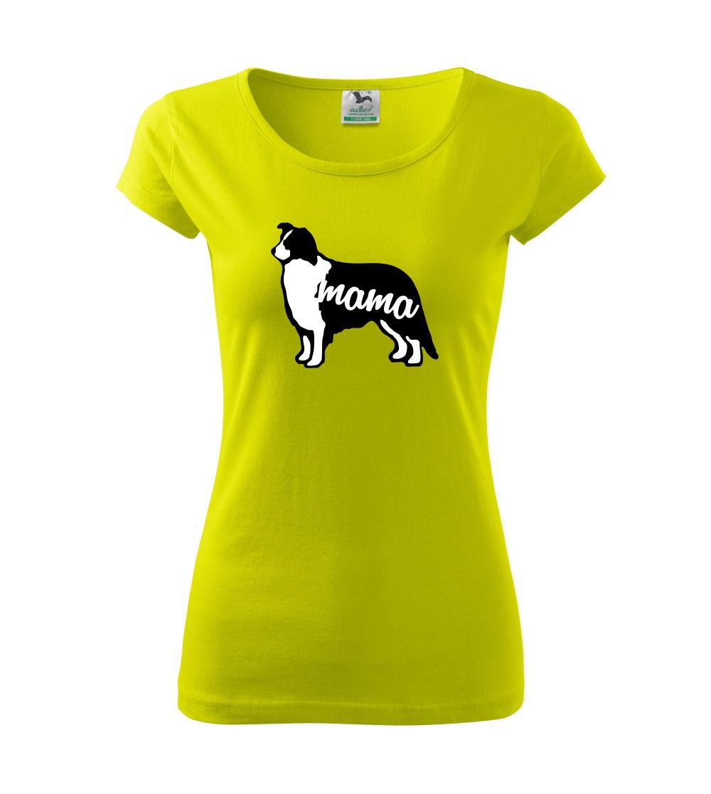 Border kolie mama obrys SK Border kolie mama obrys SK