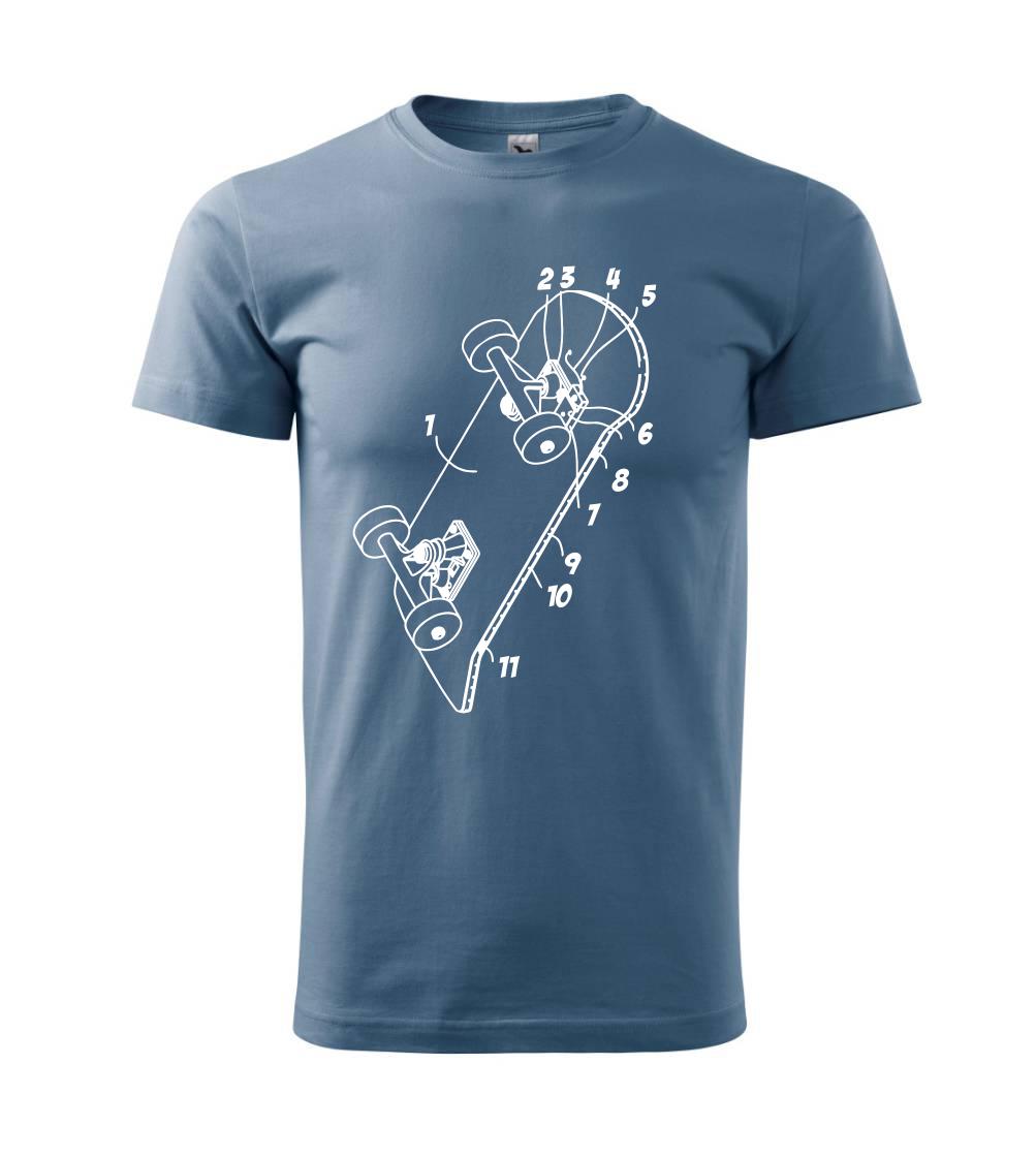 Skateboard nákres dosky Skateboard nákres dosky