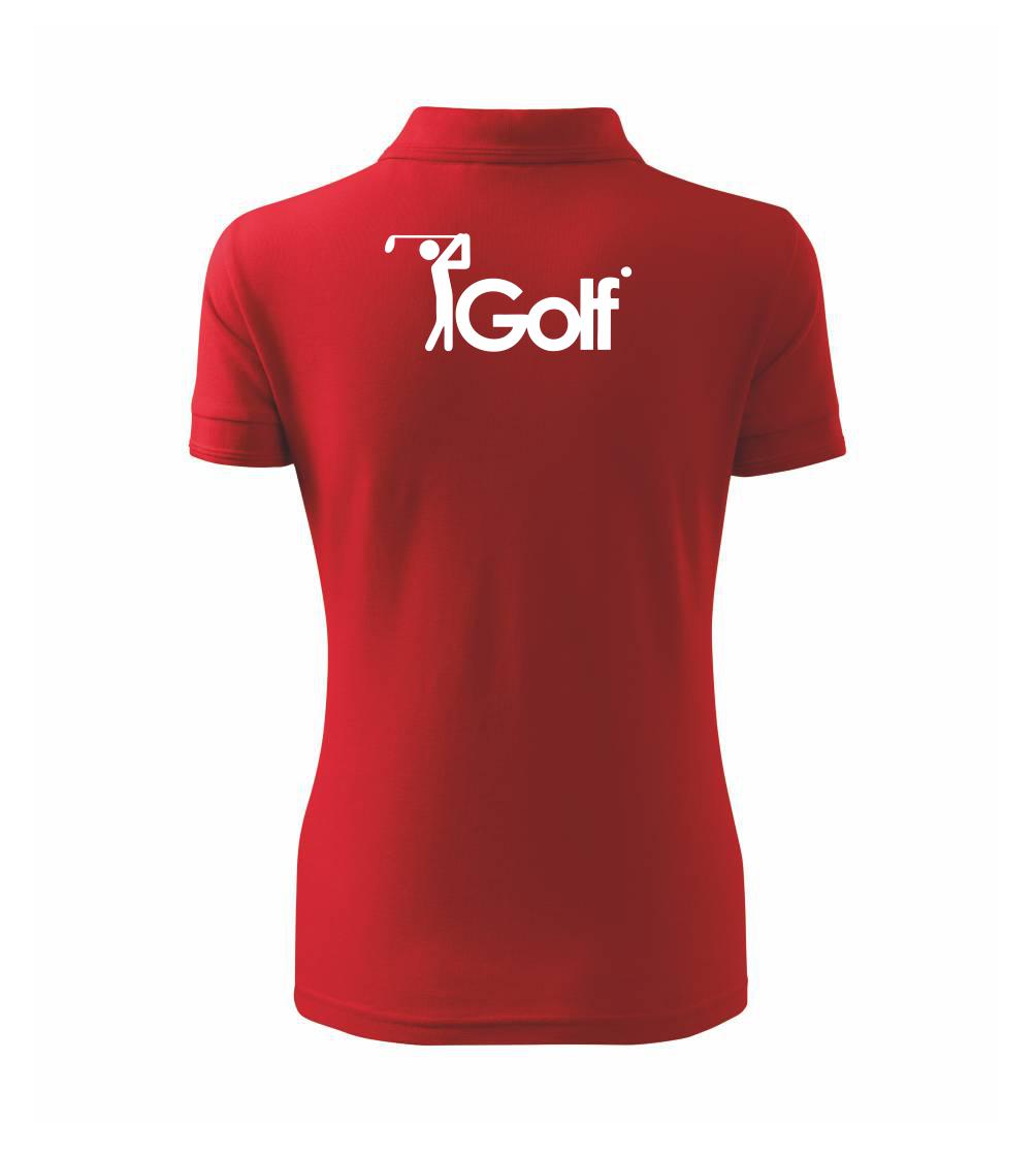 Tričká na golf - Golfista - Polokošeľa dámska Pique Polo