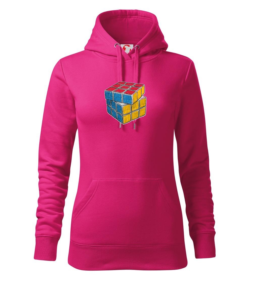 Rubikova kocka kreslená