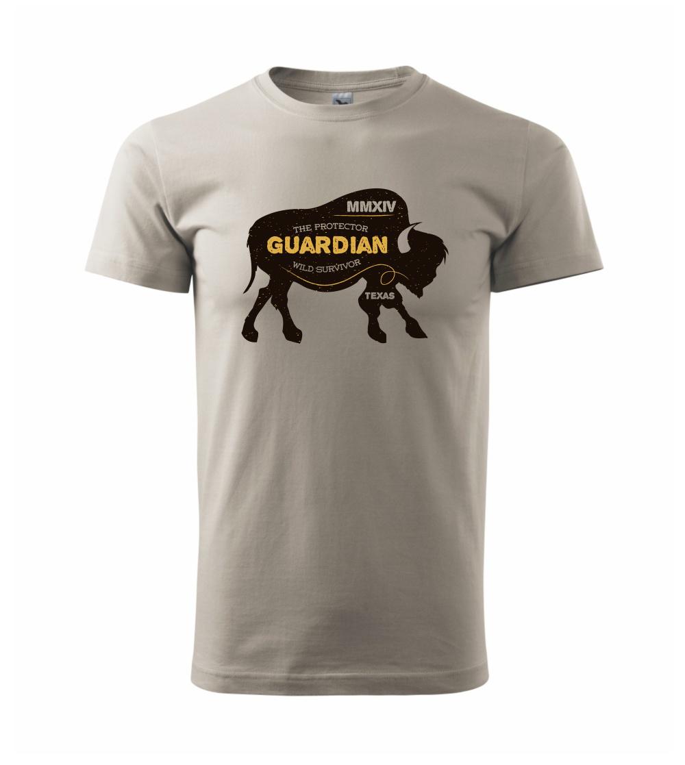 Tričká so zvieratami - Bison guardian - Klasické pánske tričko vyššej gramáže