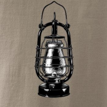 Stará petrolejová lampa