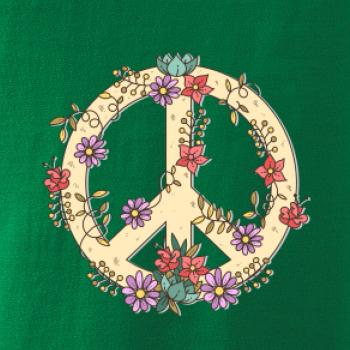 Peace symbol pieskový