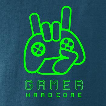 Hardcore gamer - ruka - zelená Hardcore gamer - ruka - zelená