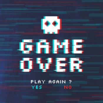 Game over play again Game over play again