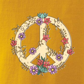 Peace symbol pieskový Peace symbol pieskový