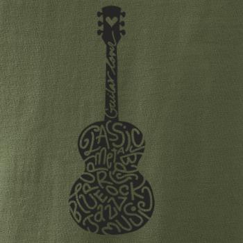 Gitara - názvy hudobných štýlov