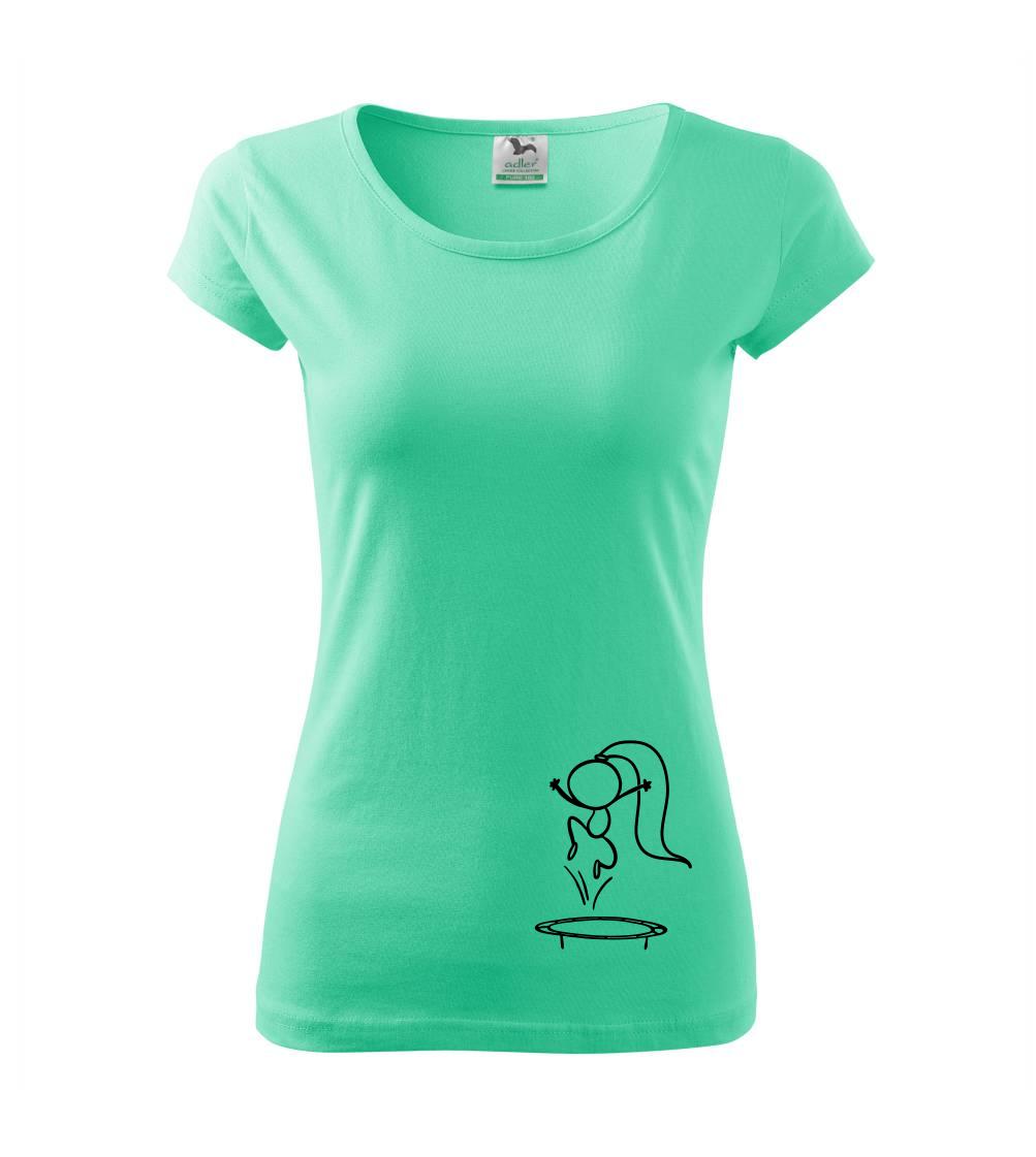 Skákajúci dievčatko Skákajúci dievčatko