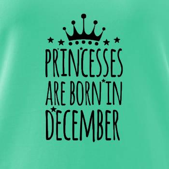 Princesses are born in December