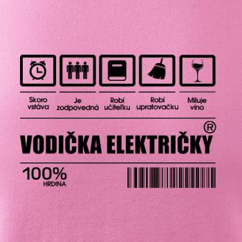 Čiarový kód - Vodič električky / vodička električky