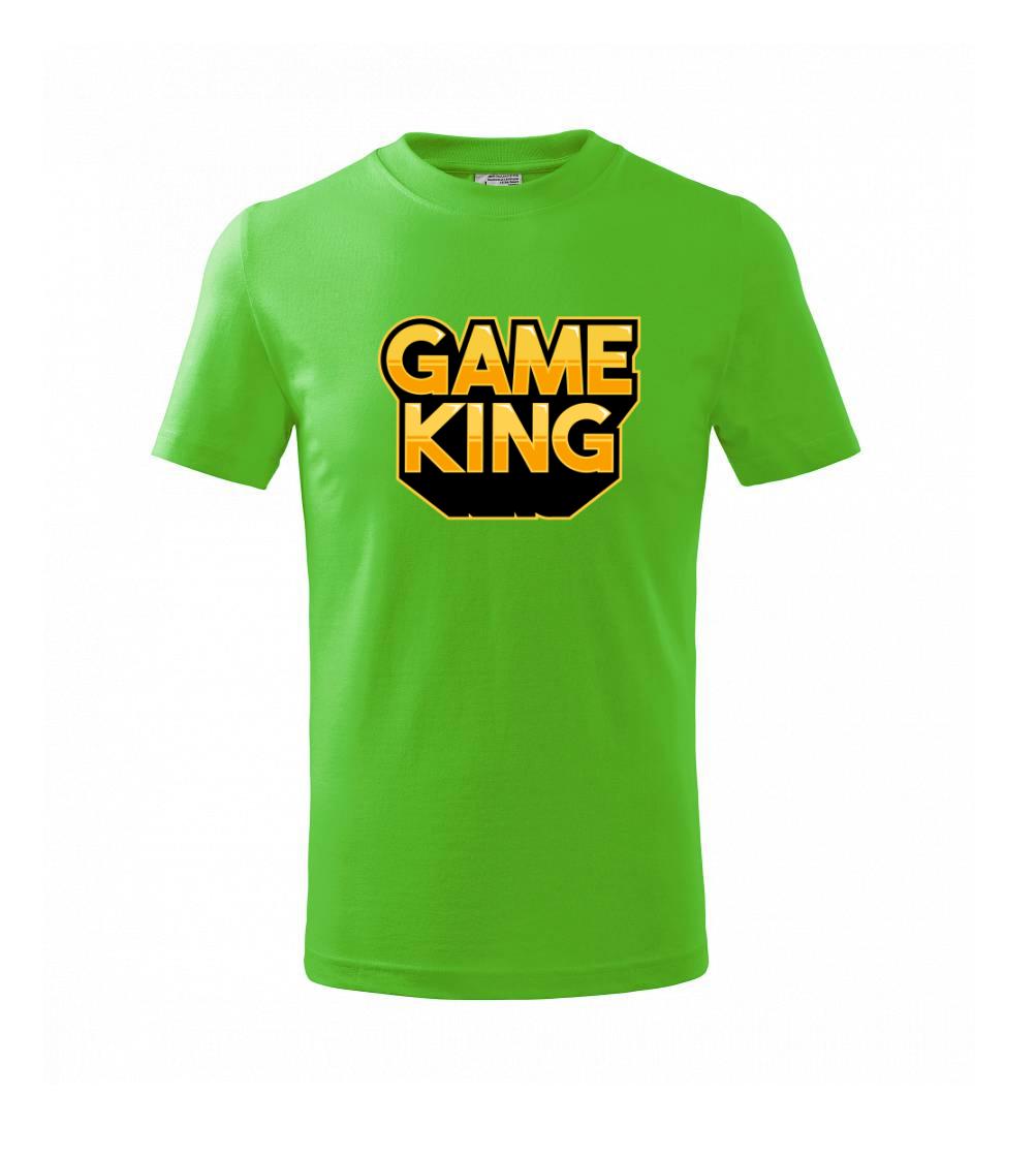 Game king - nápis veľký