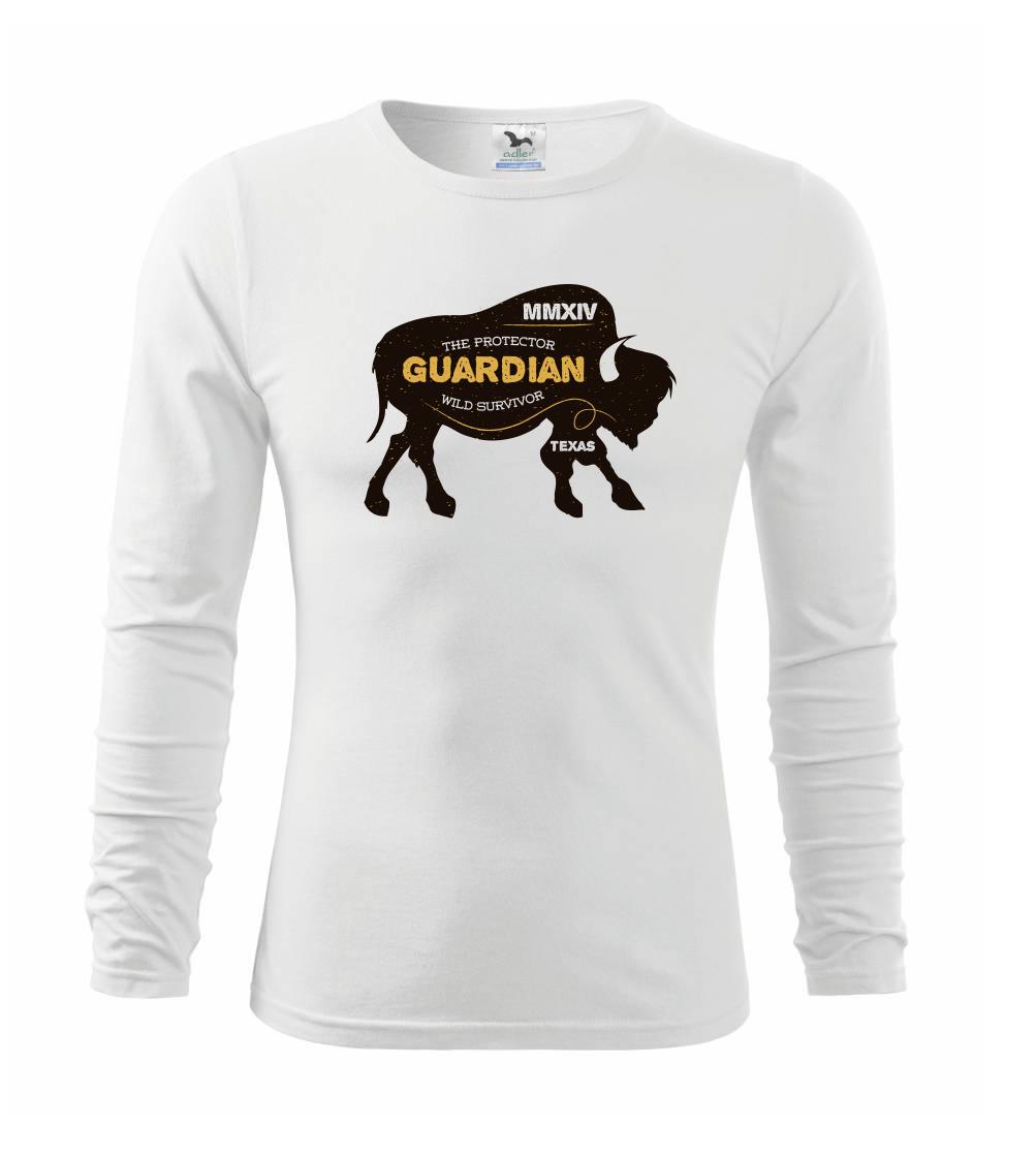 Tričká so zvieratami - Bison guardian - Tričko detské Long Sleeve