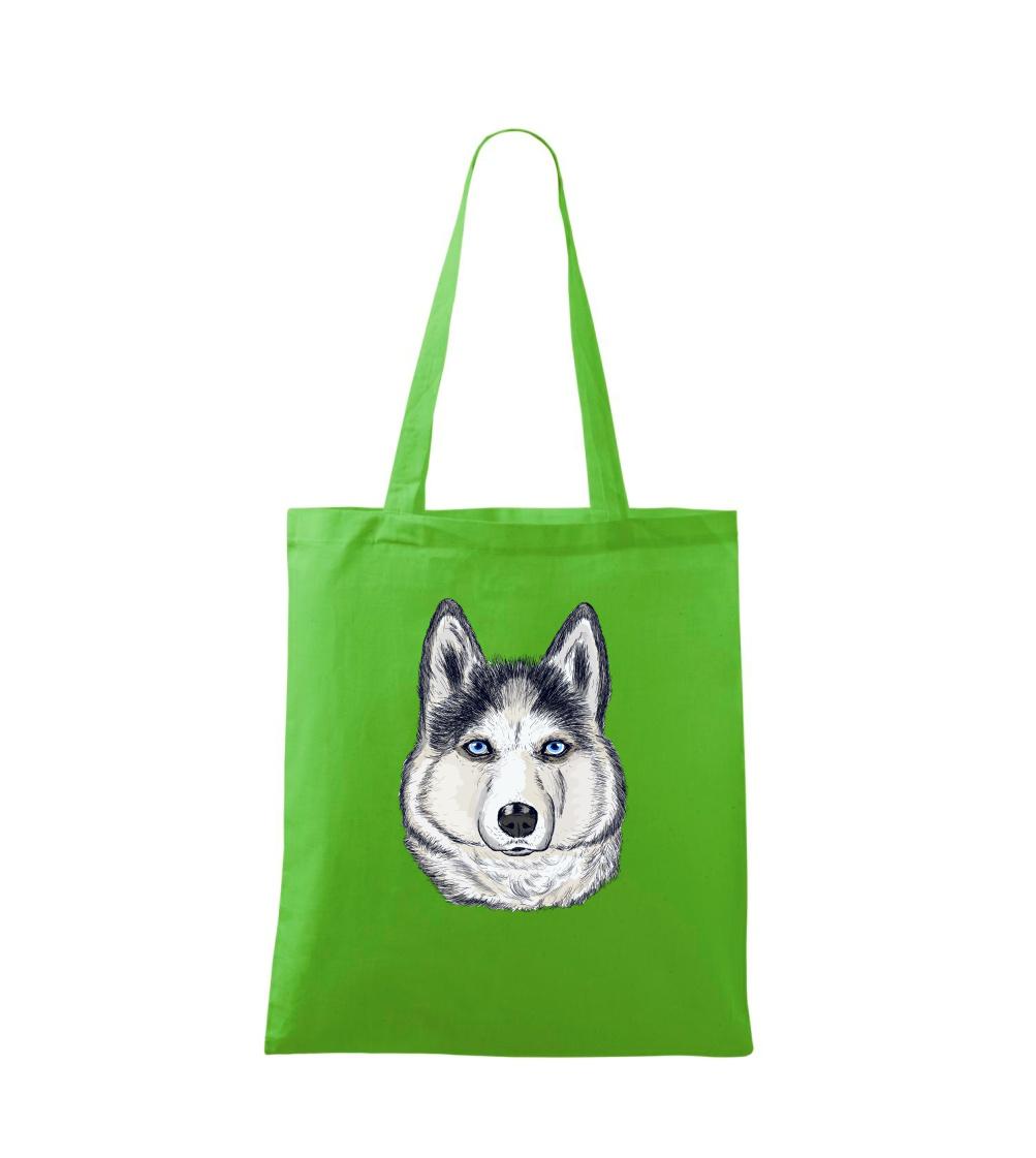 Husky hlava - kreslený