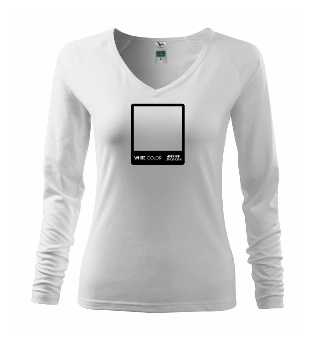 Tričká pre fotografov - RGB white - Tričko dámske Elegance