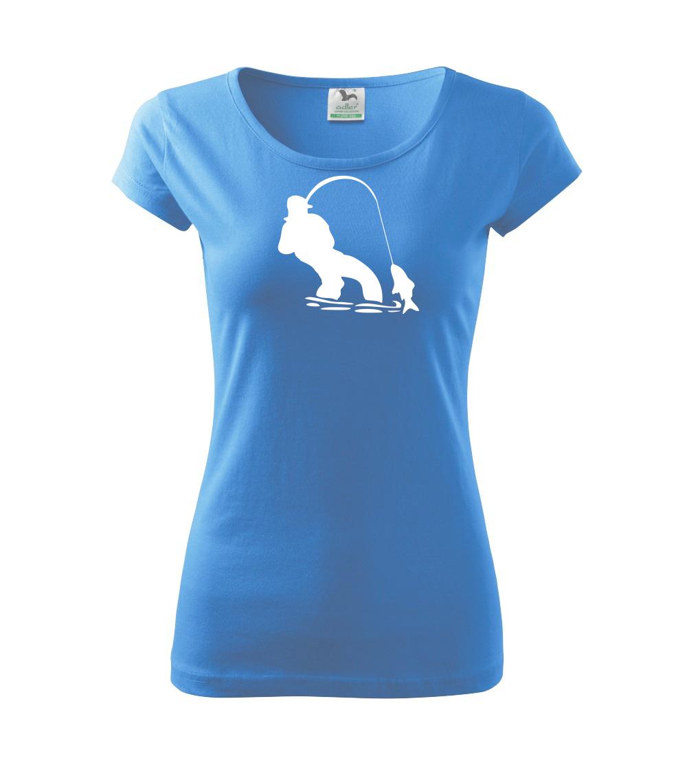 Rybár ťahajúce rybu Rybár ťahajúce rybu