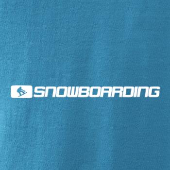 Snowboarding nápis Snowboarding nápis