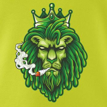 Zhulený lev zelený