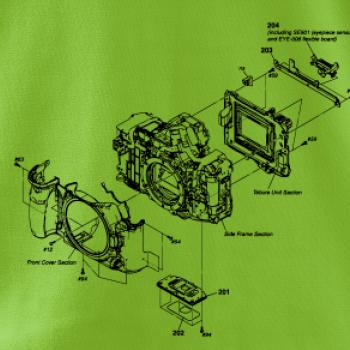 Nákres Digitálny fotoaparát Nákres Digitálny fotoaparát