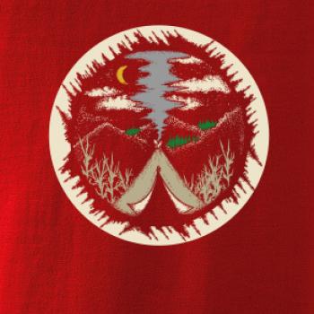 Indiánske teepee v kruhu