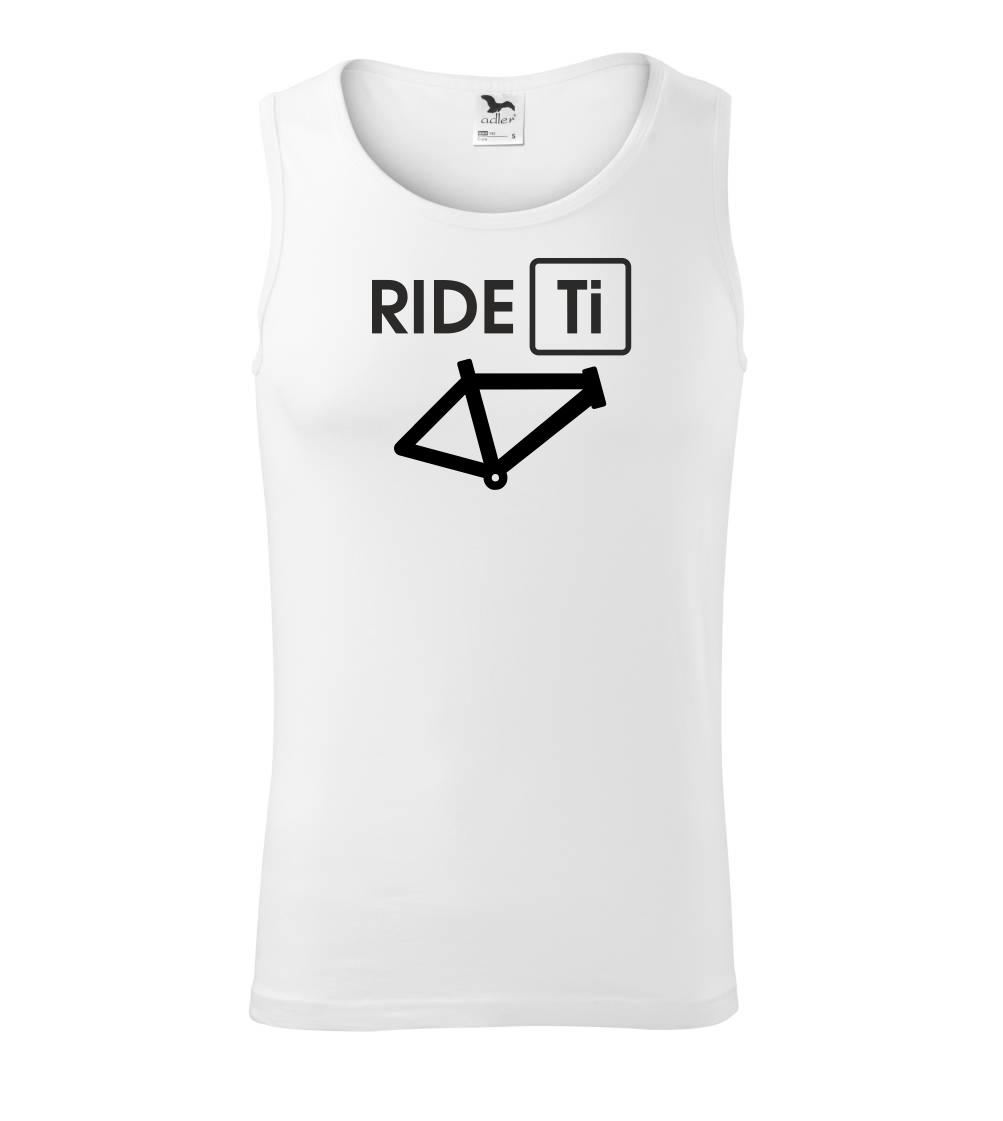 Tričko ako darček pre cyklistu - Ride Ti - Tielko pánske Core