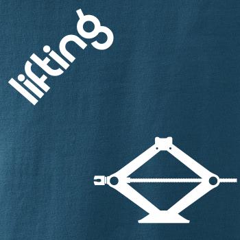 Lifting nápis šikmo Lifting nápis šikmo