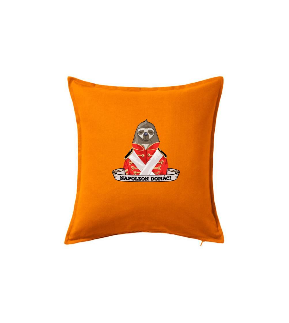 Tričká so zvieratami - Napoleon domáci leňochod SK - Vankúš 50x50