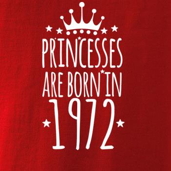 Princesses are born in 1972