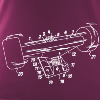 Skateboard nákres kolieska