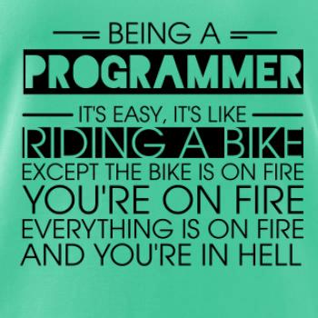 Being a programmer - bike
