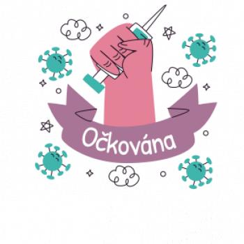 Očkovaná- ruka a striekačka