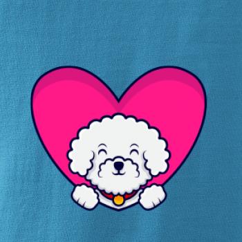 Bišónik zalezený v srdci