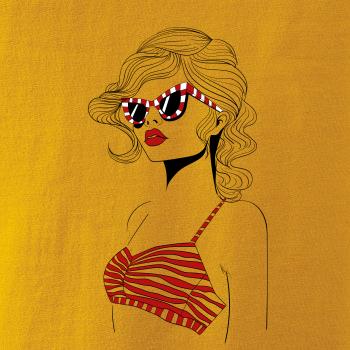 Dievča s červenými plavkami  Dievča s červenými plavkami