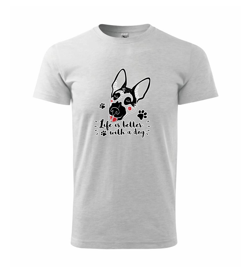 German shepherd - life is a better with dog German shepherd - life is a better with dog