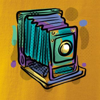 Foťák farebný starý - jedna šošovka