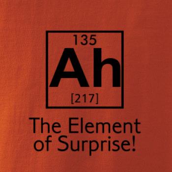 Ah element of surprise