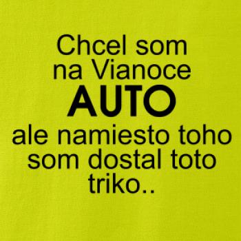 Chcel som na Vianoce auto