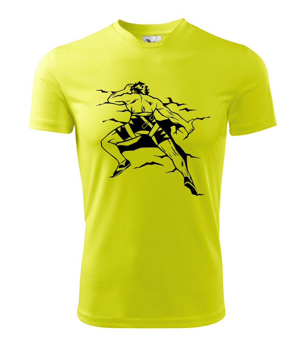 Trička pro horolezcov - Climbing man - Detské tričko športové