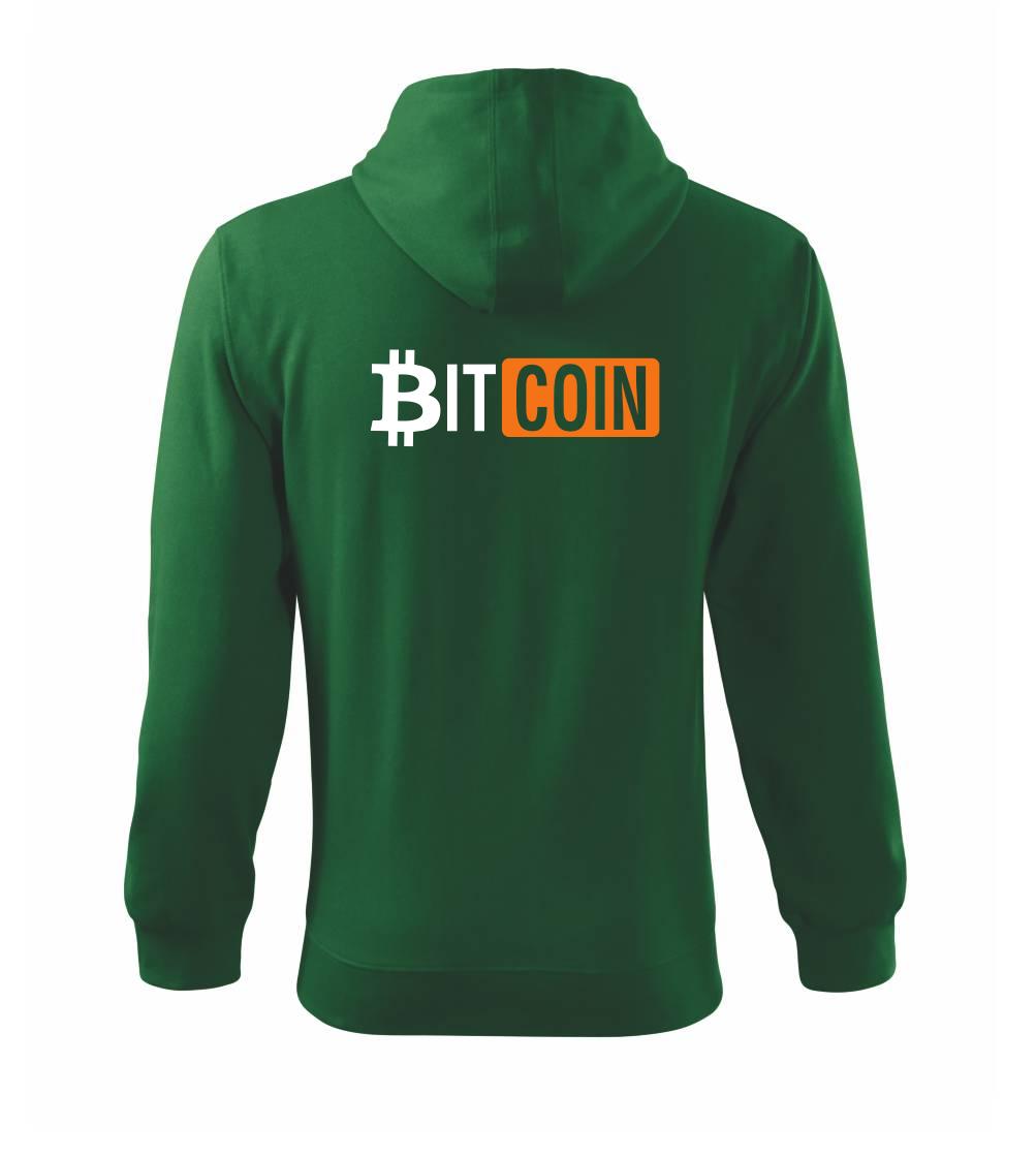 Bitcoin nápis Bitcoin nápis