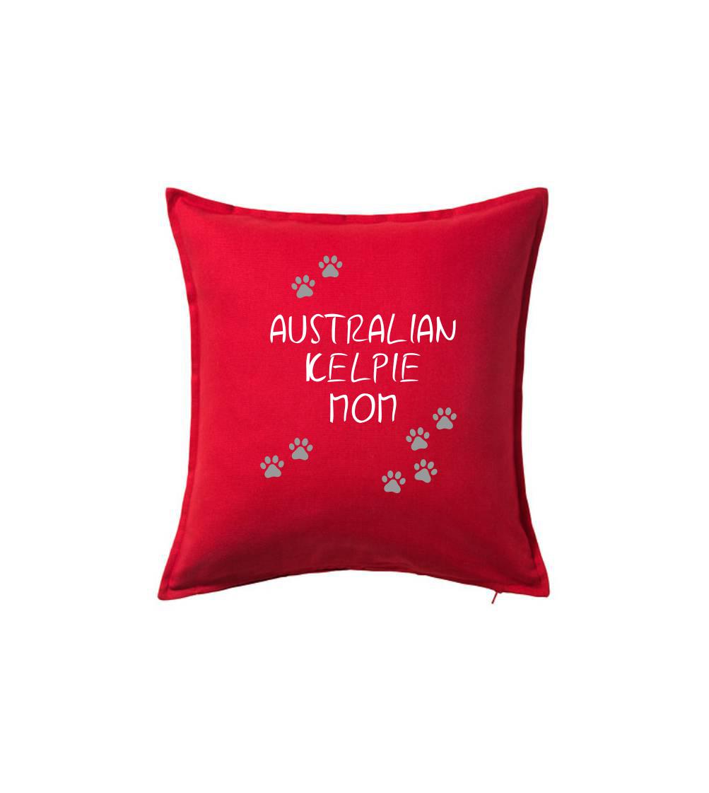 Ostatné psie plemená - Australian Kelpie mom (Australská kelpie) (Reflexné labky) - Vankúš 50x50