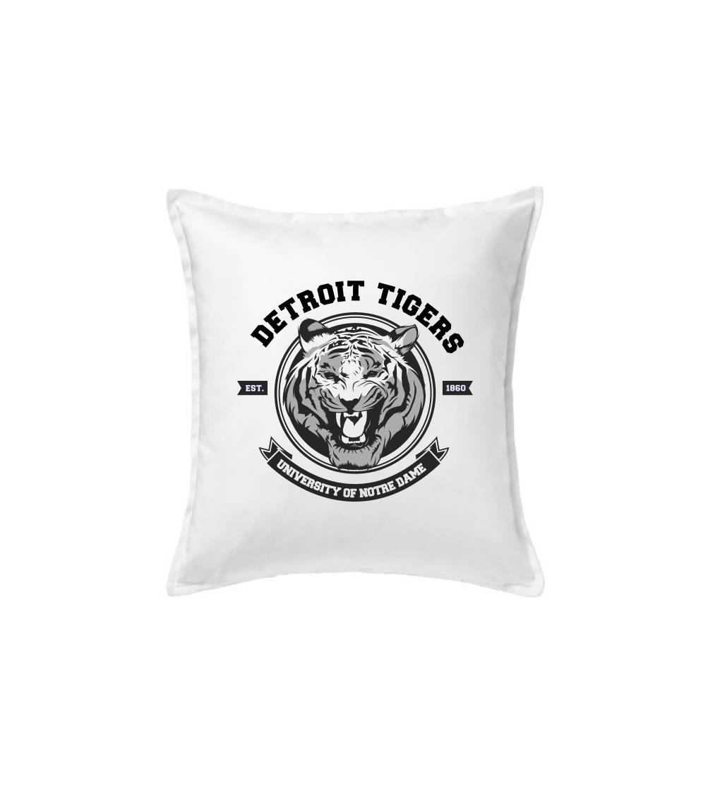Tričká so zvieratami - Tiger detroit - Vankúš 50x50