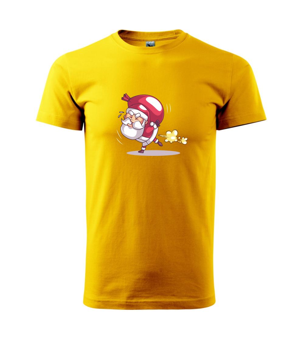Santa nesie ťažký náklad Santa nesie ťažký náklad