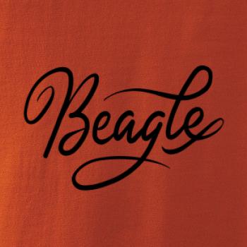 Beagle - nápis okrasný