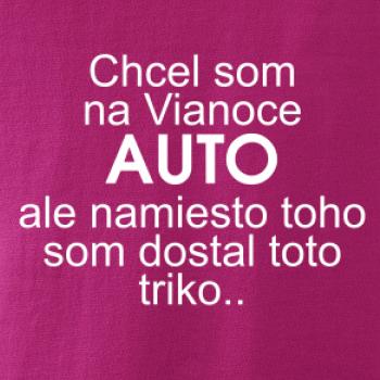 Chcel som na Vianoce auto