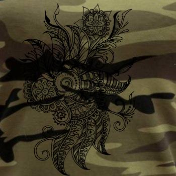 Tetovanie ornament kvet