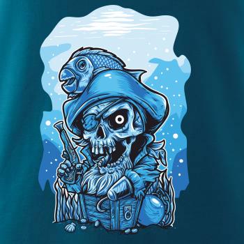 Lebka potápač poklad