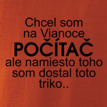 Chcel som na Vianoce počítač