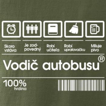Čiarový kód - Vodič autobusu / Vodička autobusu Čiarový kód - Vodič autobusu / Vodička autobusu