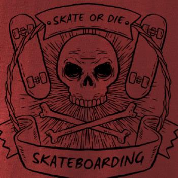 Ride or die skateboarding lebka